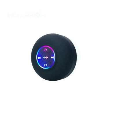 2025 New Bathroom Waterproof Wireless LED Suction Cup Mini Bluetooth Speaker Portable Outdoor Sports Stereo Speakers